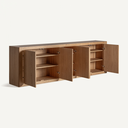 Comoda Art Deco lemn stejar maro deschis|Comode elegante [2]