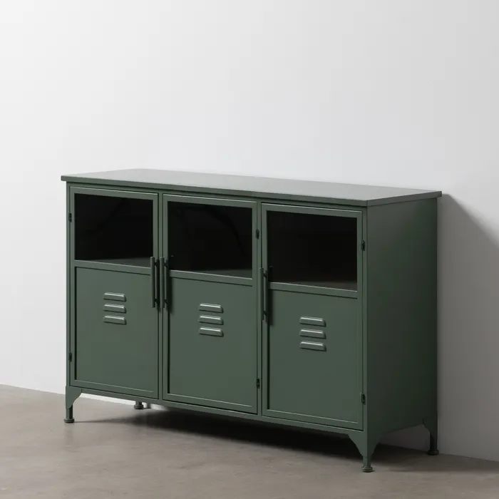 Comode si Bufete - Bufet metal sticla industrial|Bufete industriale moderne