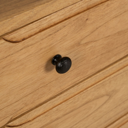 Bufet natural din lemn mindi elegant [7]