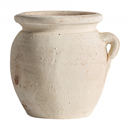 Vaze - Cana vintage argila crem | Decoratiuni autentice
