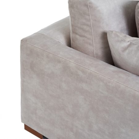 Canapea 2 Locuri Bej CreativDeco - Eleganta Minimalista pentru Living Modern [4]