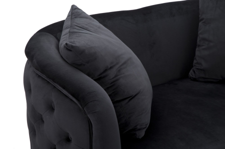 Canapea neagra 2 Locuri Bucuresti | creativdeco.ro [10]