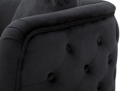 Canapea neagra 2 Locuri Bucuresti | creativdeco.ro [11]