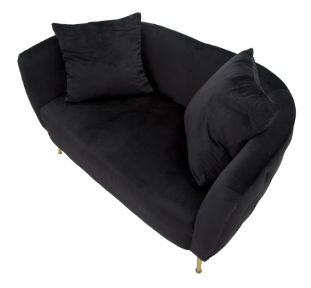 Canapea neagra 2 Locuri Bucuresti | creativdeco.ro [7]