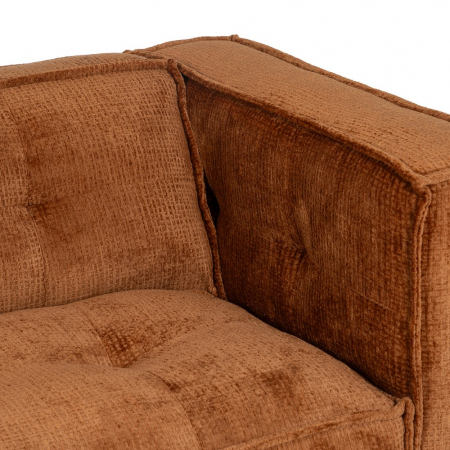 Canapea stofa caramizie moderna living confort [8]