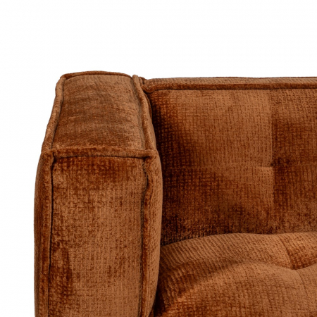 Canapea stofa caramizie moderna living confort [4]