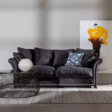 Canapea Gri Inchis CreativDeco - Solutia Contemporana pentru Livinguri Elegante [1]