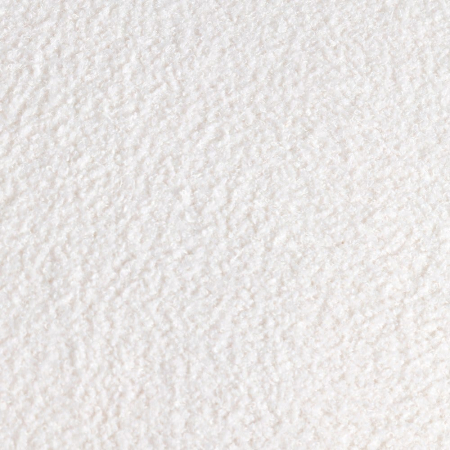 Canapea albă din stofă și lemn cu spătar rotunjit în stil japandi [5]