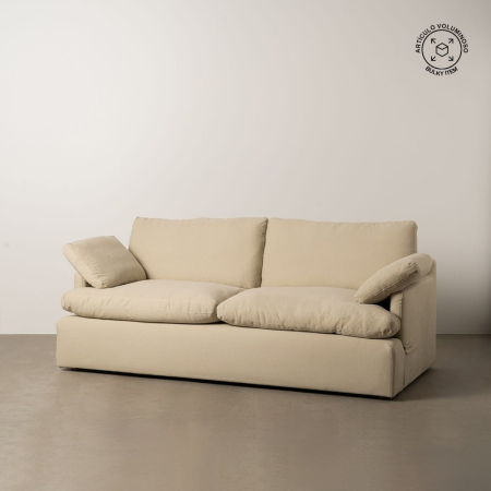 Canapea bej 3 locuri eleganta