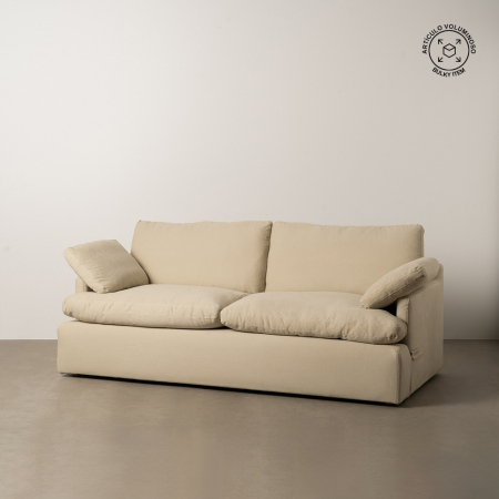 Canapele - Canapea bej 3 locuri eleganta