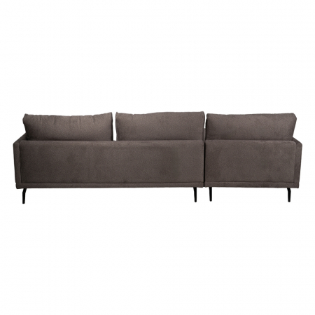 Coltar taupe cu sezlong stanga si design rafinat|Canapele coltar moderne pentru interioare naturale [3]