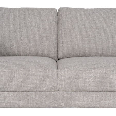 Canapea colțar gri din stofă și lemn [6]