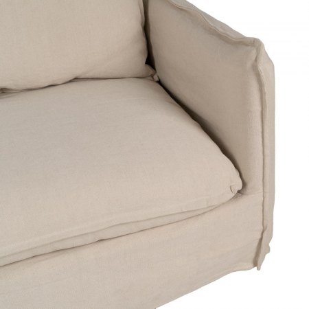 Canapea crem 2 locuri eleganta [7]