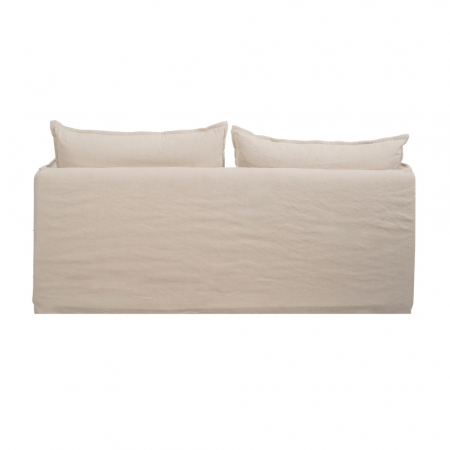 Canapea crem 2 locuri moderna [3]