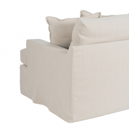 Canapea crem 3 locuri|Canapele premium pentru interioare sofisticate [9]