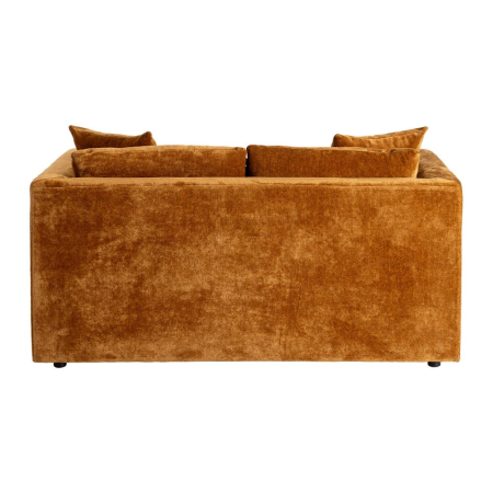 Canapea 2 locuri ocru – canapea din stofă modern minimalist [3]