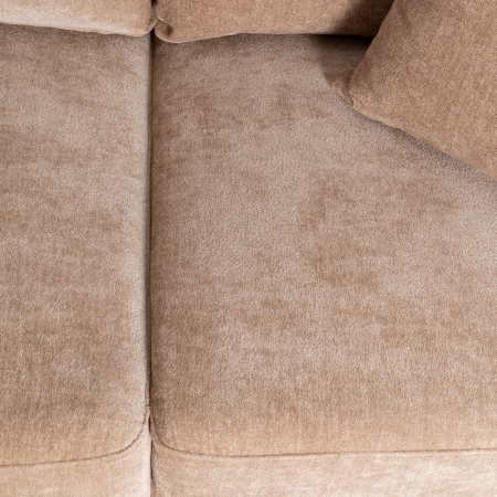 Canapea de 2 locuri din stofă de culoare taupe [6]