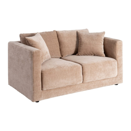 Canapea de 2 locuri din stofă de culoare taupe [1]