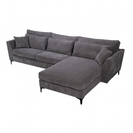 Canapea de colt dreapta gri Forever 316x185x92 [2]