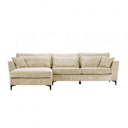 Canapea colt stanga bej 316x185x92 cm [1]