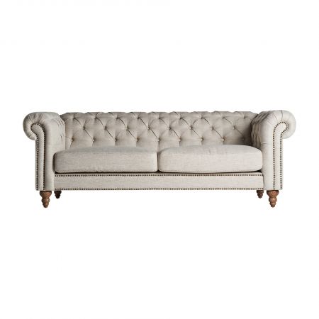Canapele - Canapea coloniala brad catifea gri|Canapele elegante