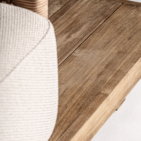 Canapea boho lemn tec reciclat|Canapele sustenabile [7]