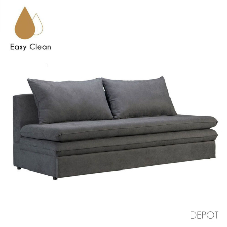 Mobilier - Canapea extensibila antracit Girasole - design modern
