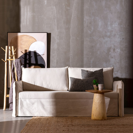 Canapea Extensibila Crem CreativDeco - Solutia Ideala pentru Spatii Mici [12]