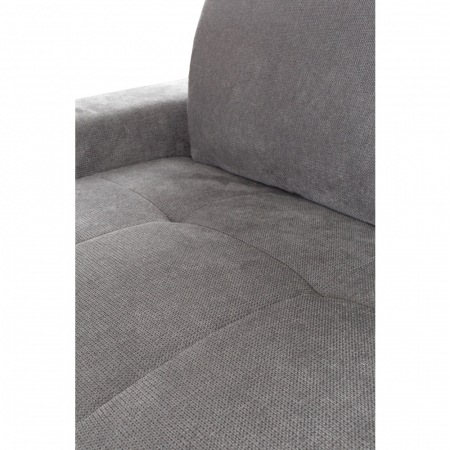 Canapea extensibilă colțar dreapta gri stone Bill [22]