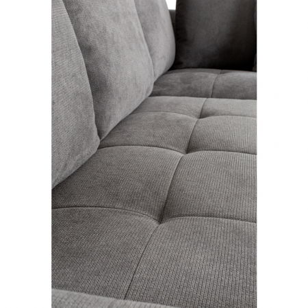 Canapea extensibilă colțar dreapta gri stone Bill [18]