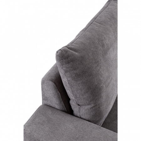 Canapea extensibilă colțar dreapta gri stone Bill [19]