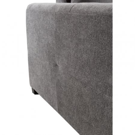 Canapea extensibilă colțar dreapta gri stone Bill [16]