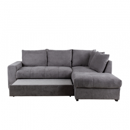 Canapea extensibilă colțar dreapta gri stone Bill [6]