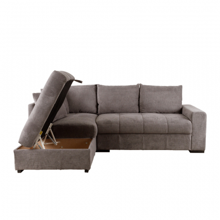 Canapea extensibilă colțar stânga taupe Bill [7]