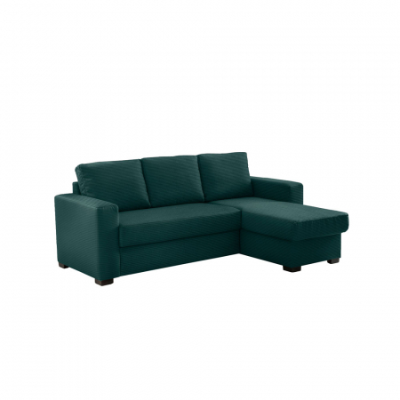 Canapea extensibilă cu colț reversibil verde [3]
