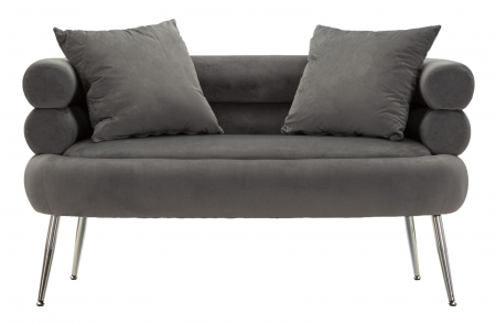 Canapele - Canapea Gri 2 Locuri | Design Italian | CreativDeco