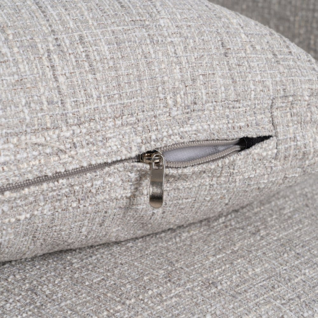 Canapea gri cu 3 locuri din stofă [9]