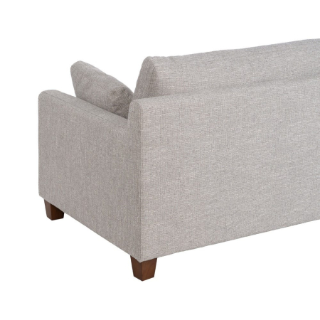 Canapea gri cu 3 locuri din stofă [10]