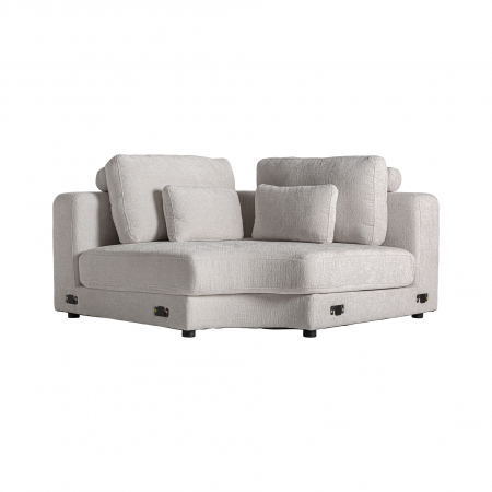 Stil de design - Canapea modulara Art Deco alb antic | Canapele lux