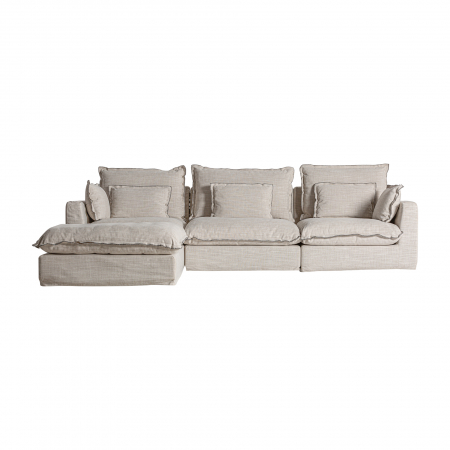 Canapea modulara clasica alb antic | Canapele versatile [4]