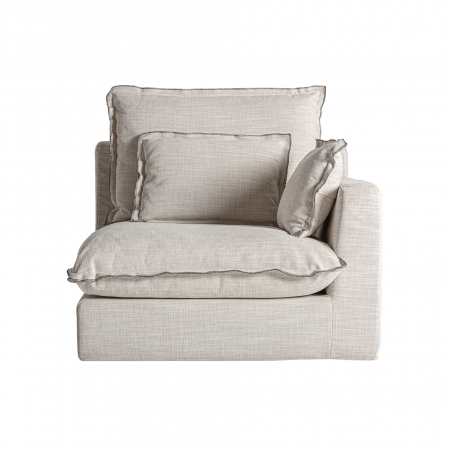 BIEF - Canapea modulara clasica alb antic | Canapele versatile