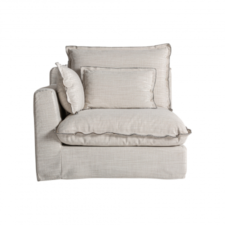 BIEF - Canapea modulara clasica alb antic | Canapele elegante