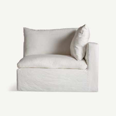 Stil de design - Canapea modulara Art Deco in alb|Canapele versatile