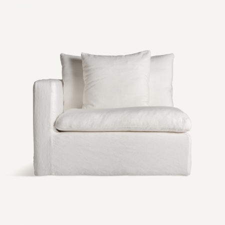 Stil de design - Canapea modulara Art Deco in alb|Canapele flexibile