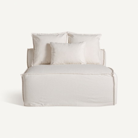 Stil de design - Canapea modulara Art Deco in alb|Canapele flexibile