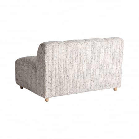 Canapea modulara contemporana stofa boucle crem|Canapele flexibile [3]