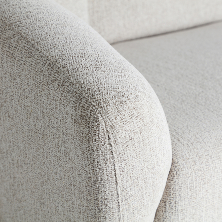 Canapea modulara din stofa bej Gland 280 x 160 x 71 cm [5]