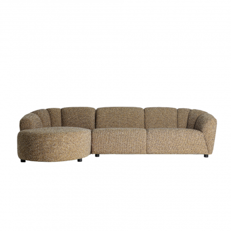 Canapele - Canapea modulara din stofa ocru Arbois 280 x 160 x 73 cm