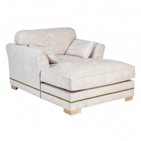 Canapea lounge bej perne confortabile [1]