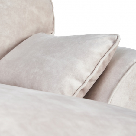 Canapea lounge bej perne confortabile [5]